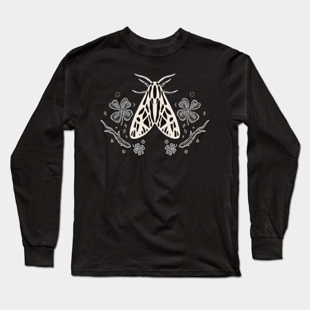 Legendary moth Long Sleeve T-Shirt by Bioshart